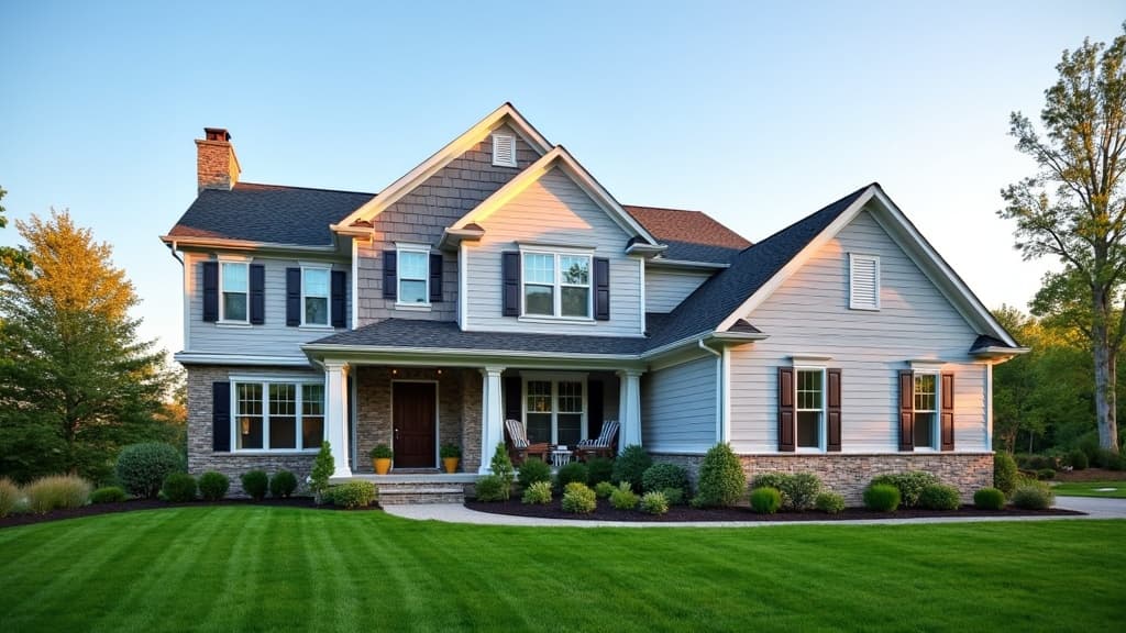 Beautiful Long Island home with new siding