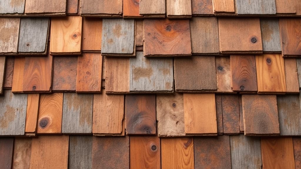 Cedar Shake Siding siding sample