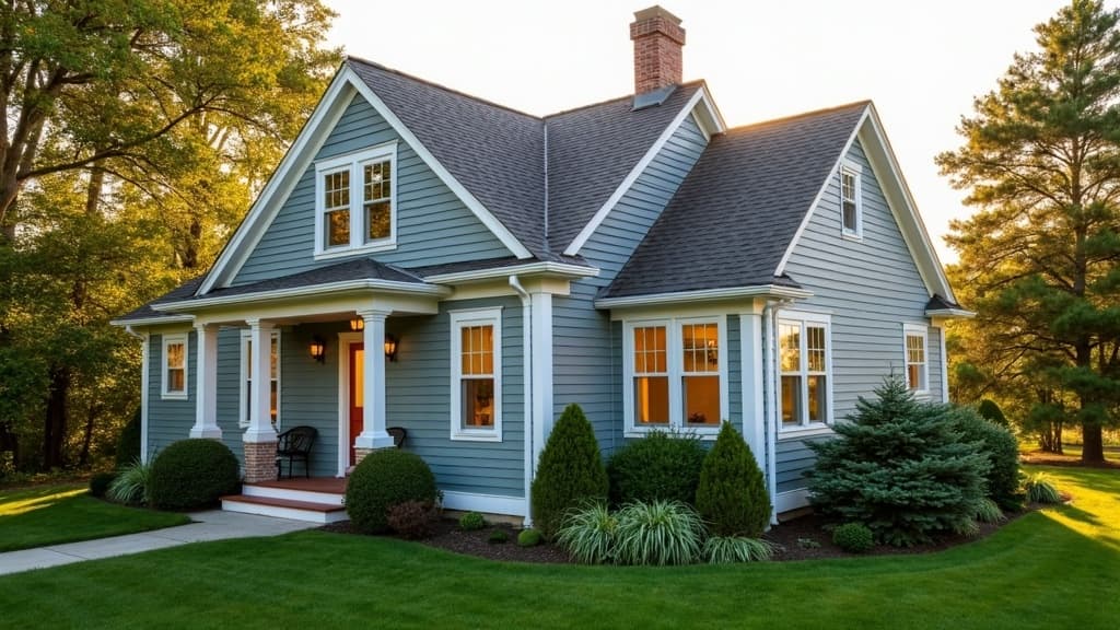 Full siding replacement on a 2,400 sqft Cape Cod